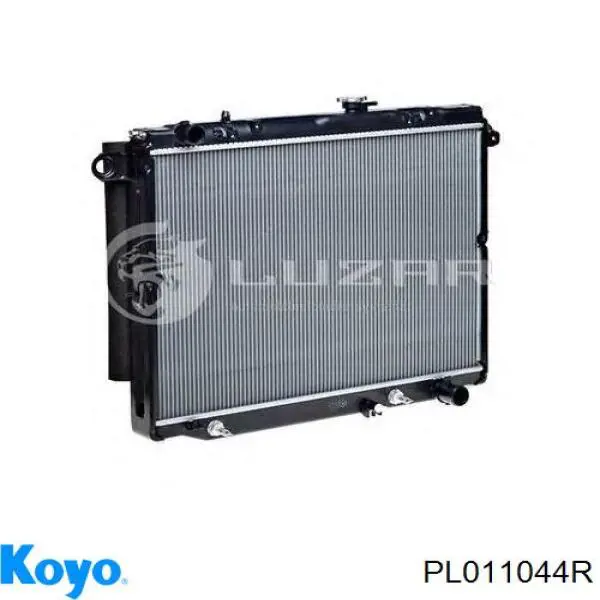 PL011044R Koyo radiador refrigeración del motor