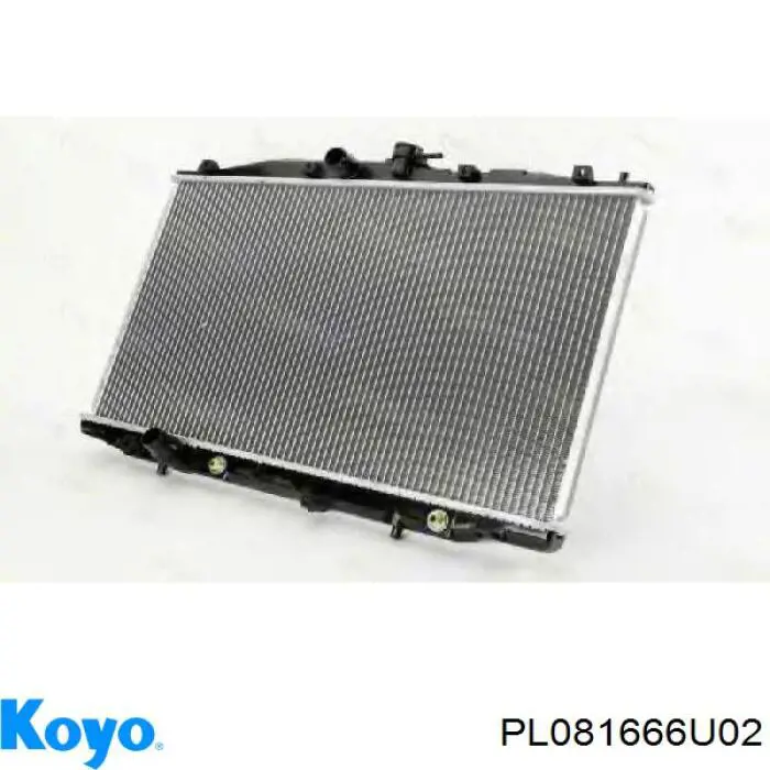 PL081666U02 Koyo radiador refrigeración del motor