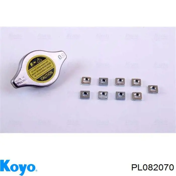 PL082070 Koyo radiador refrigeración del motor