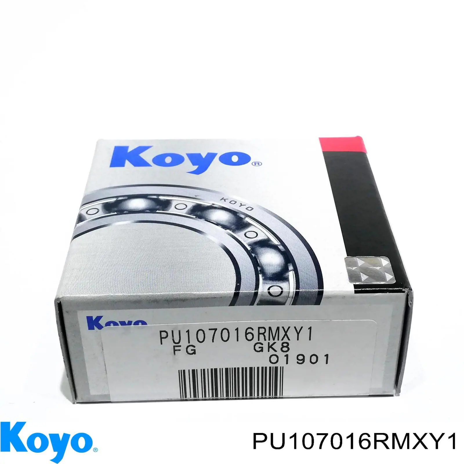 Polea inversión / guía, correa poli V PU107016RMXY1 Koyo