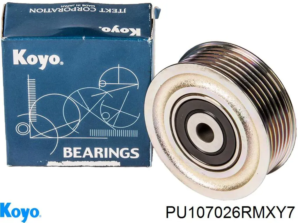 PU107026RMXY7 Koyo Polea guía correa poli V