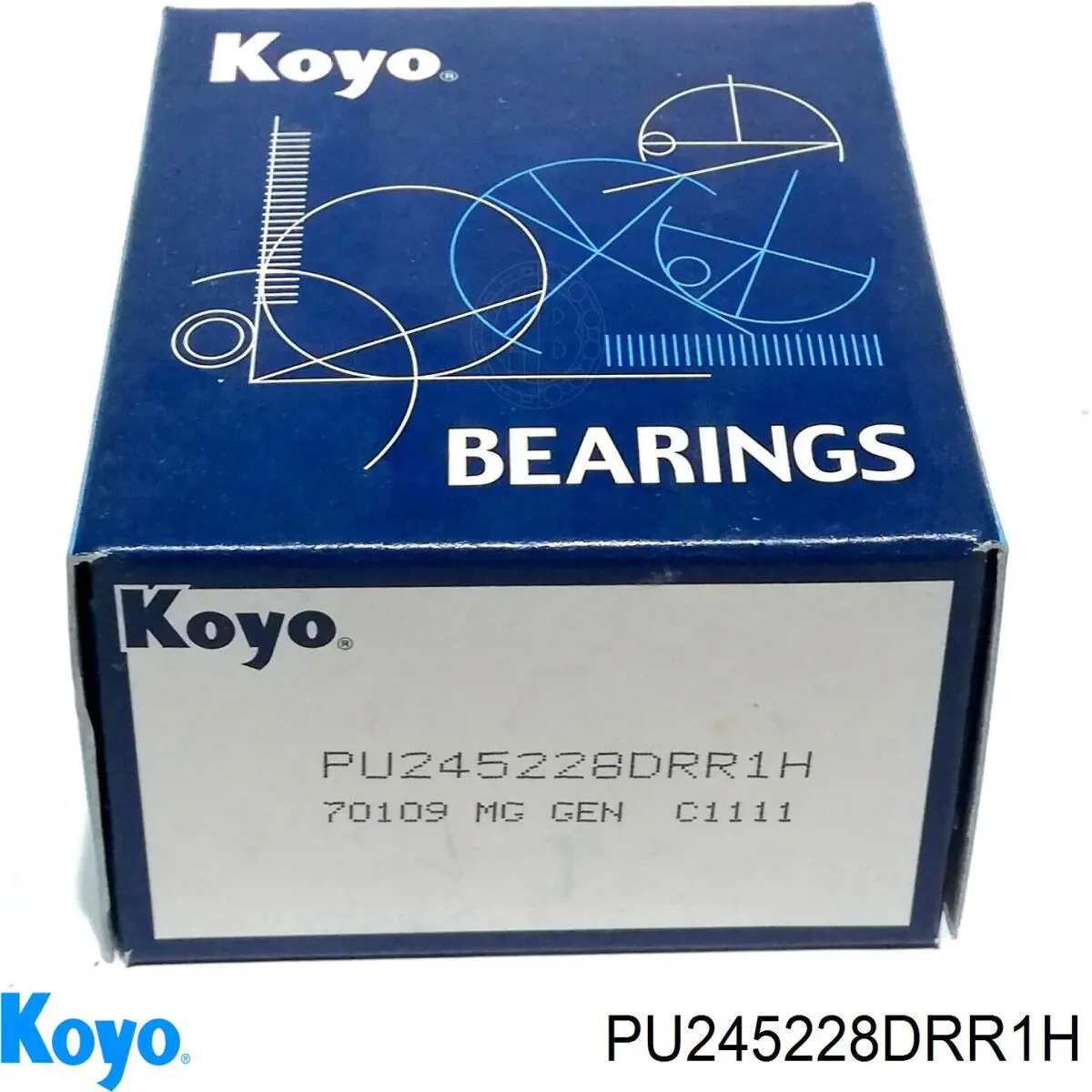 PU245228DRR1H Koyo Rodillo de cadena