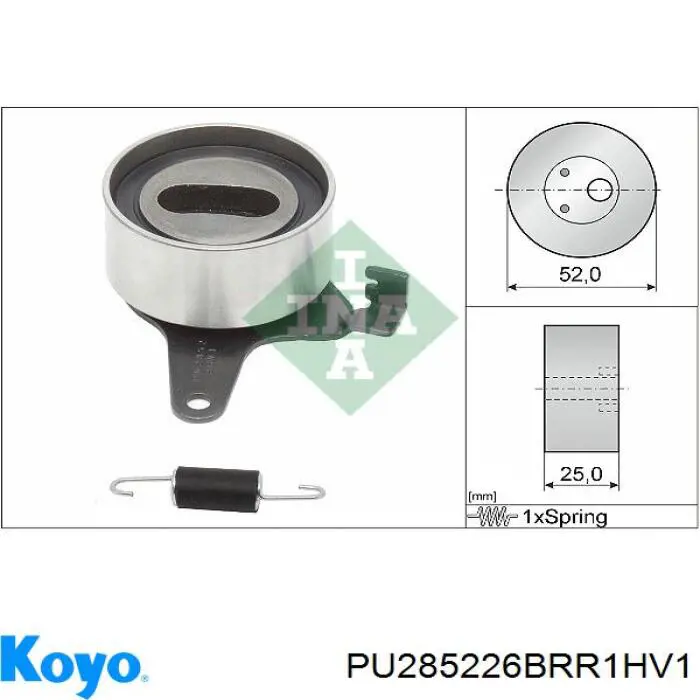 Tensor de la correa de distribución Koyo PU285226BRR1HV1 precio, desde 17,33 EUR