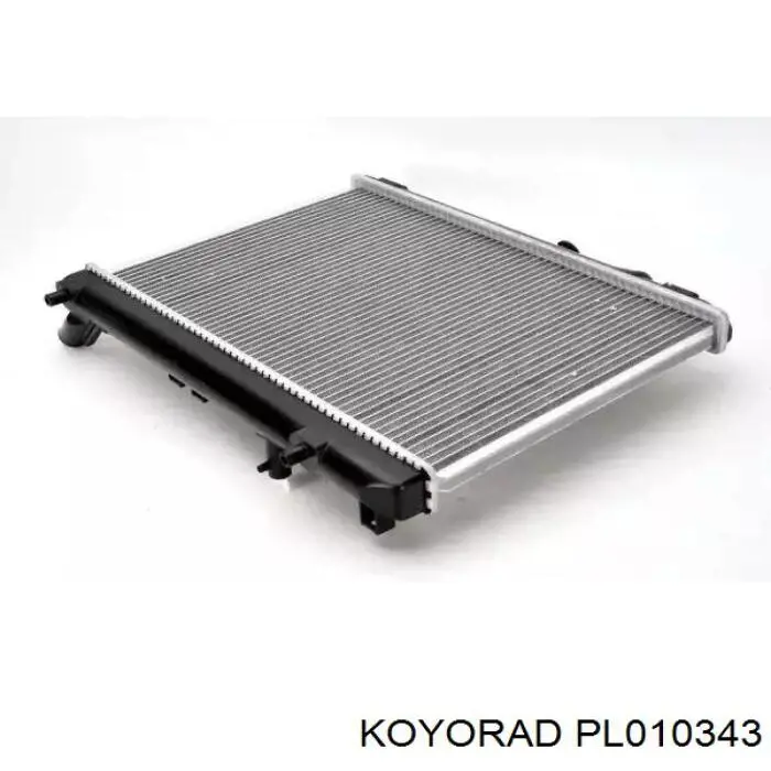 PL010343 Koyorad radiador refrigeración del motor