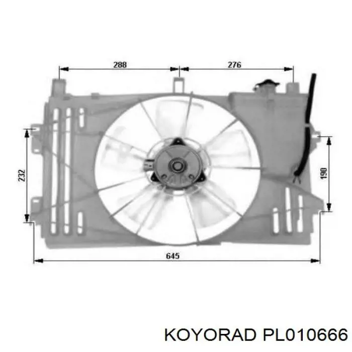 PL010666 Koyorad radiador