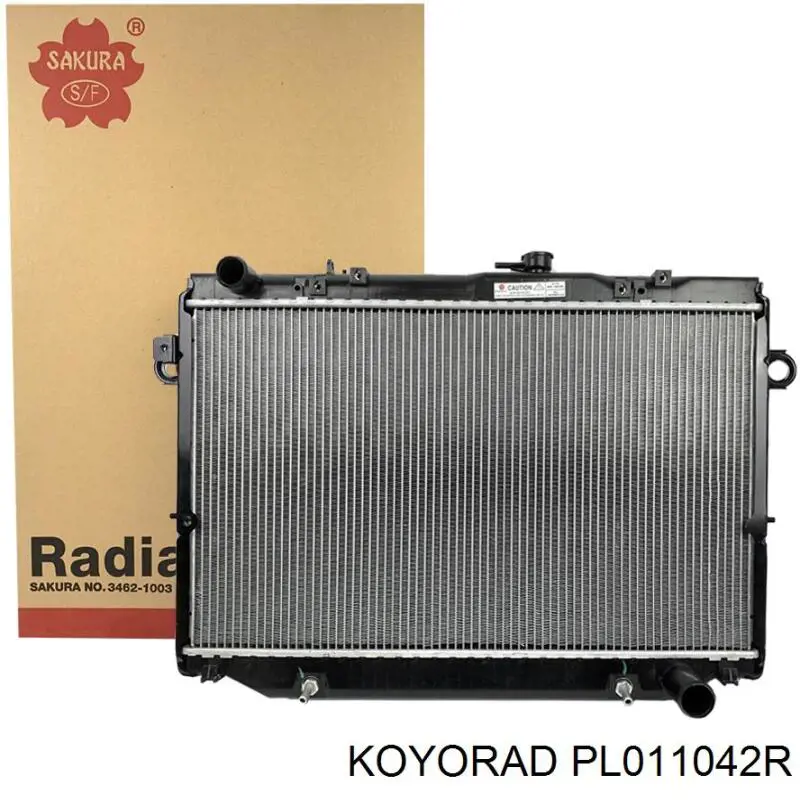 PL011042R Koyorad radiador refrigeración del motor