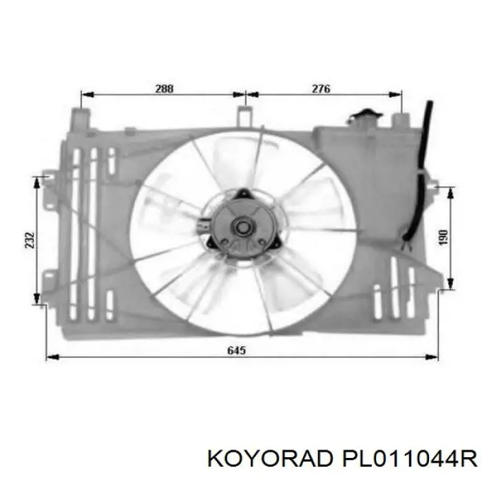 Comprar PL011044R Koyorad Radiador de auto