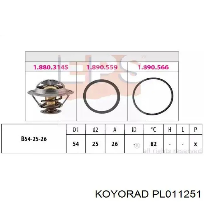 Comprar PL011251 Koyorad Radiador de auto