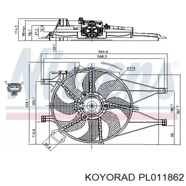PL011862 Koyorad radiador