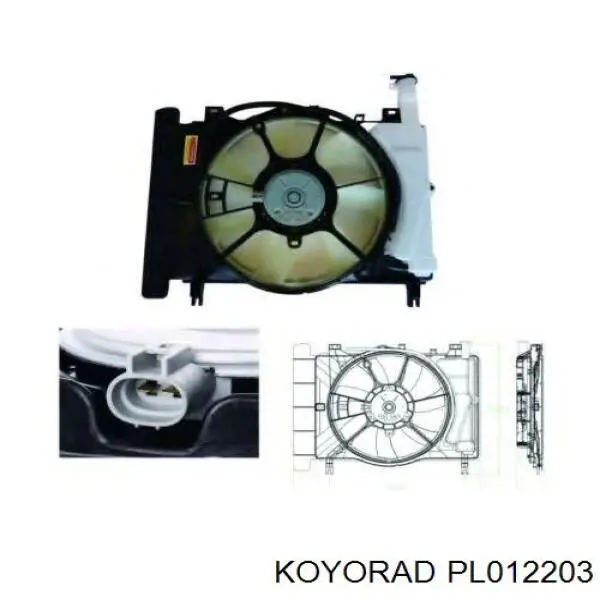 PL012203 Koyorad radiador