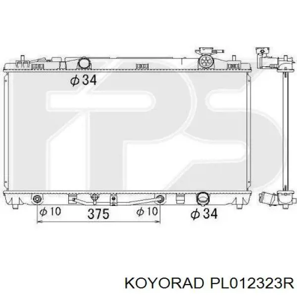 Comprar PL012323R Koyorad Radiador de auto