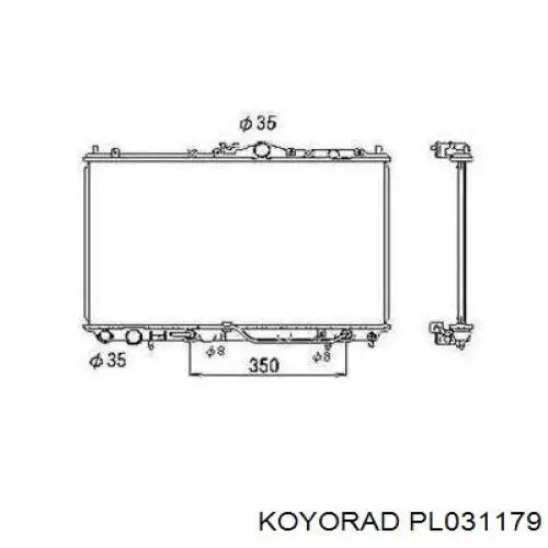 Comprar PL031179 Koyorad Radiador de auto