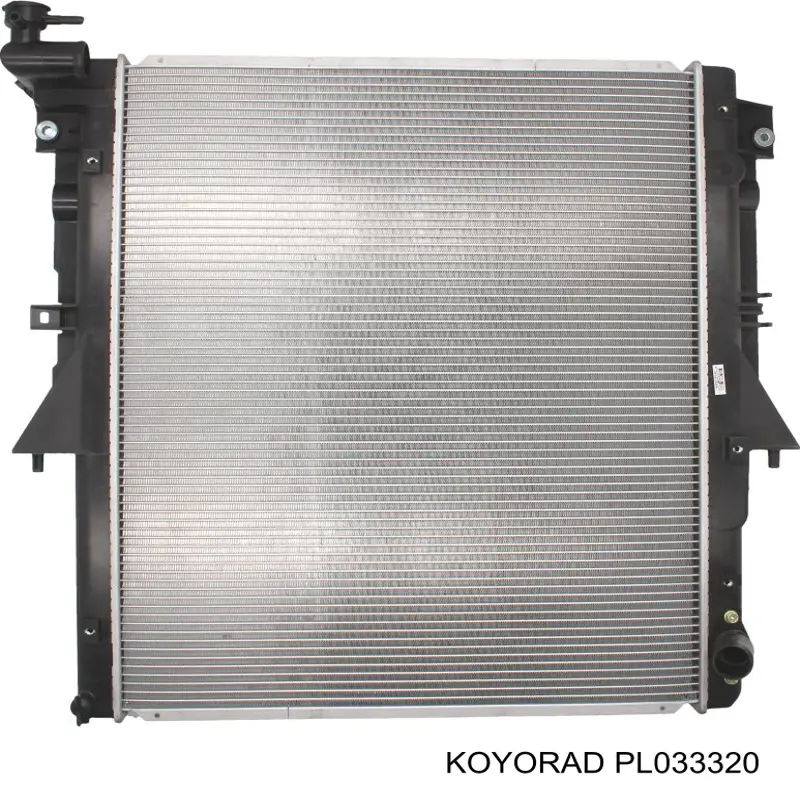 PL033320 Koyorad radiador refrigeración del motor