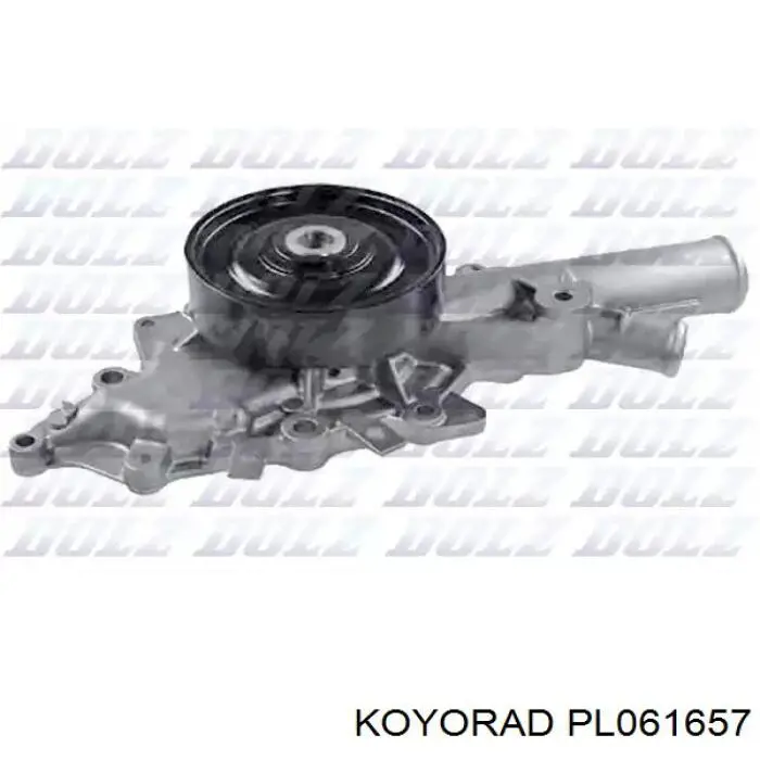 PL061657 Koyorad radiador refrigeración del motor