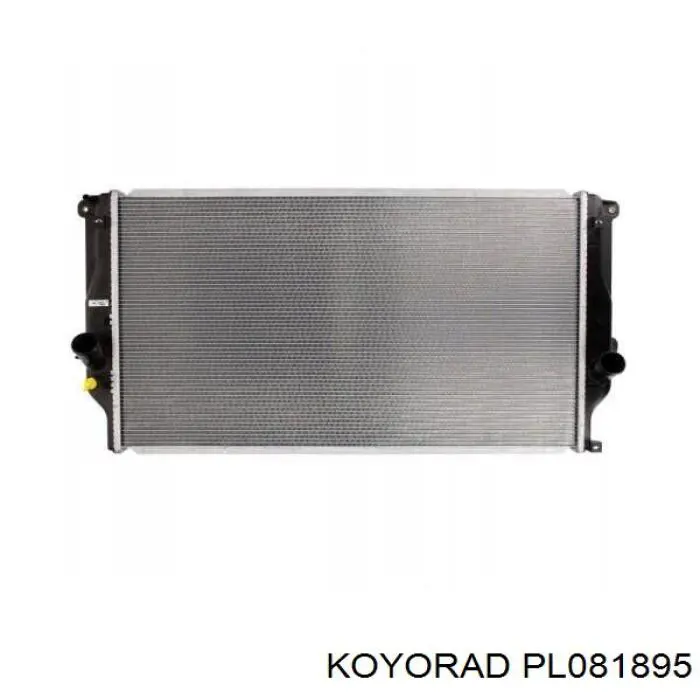 PL081895 Koyorad radiador refrigeración del motor