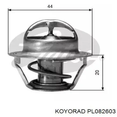 PL082603 Koyorad radiador