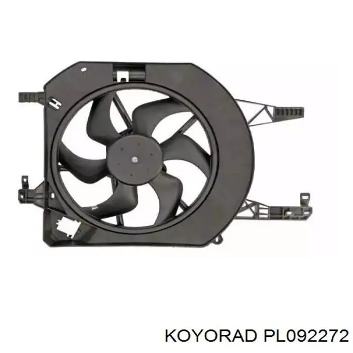 PL092272 Koyorad radiador refrigeración del motor