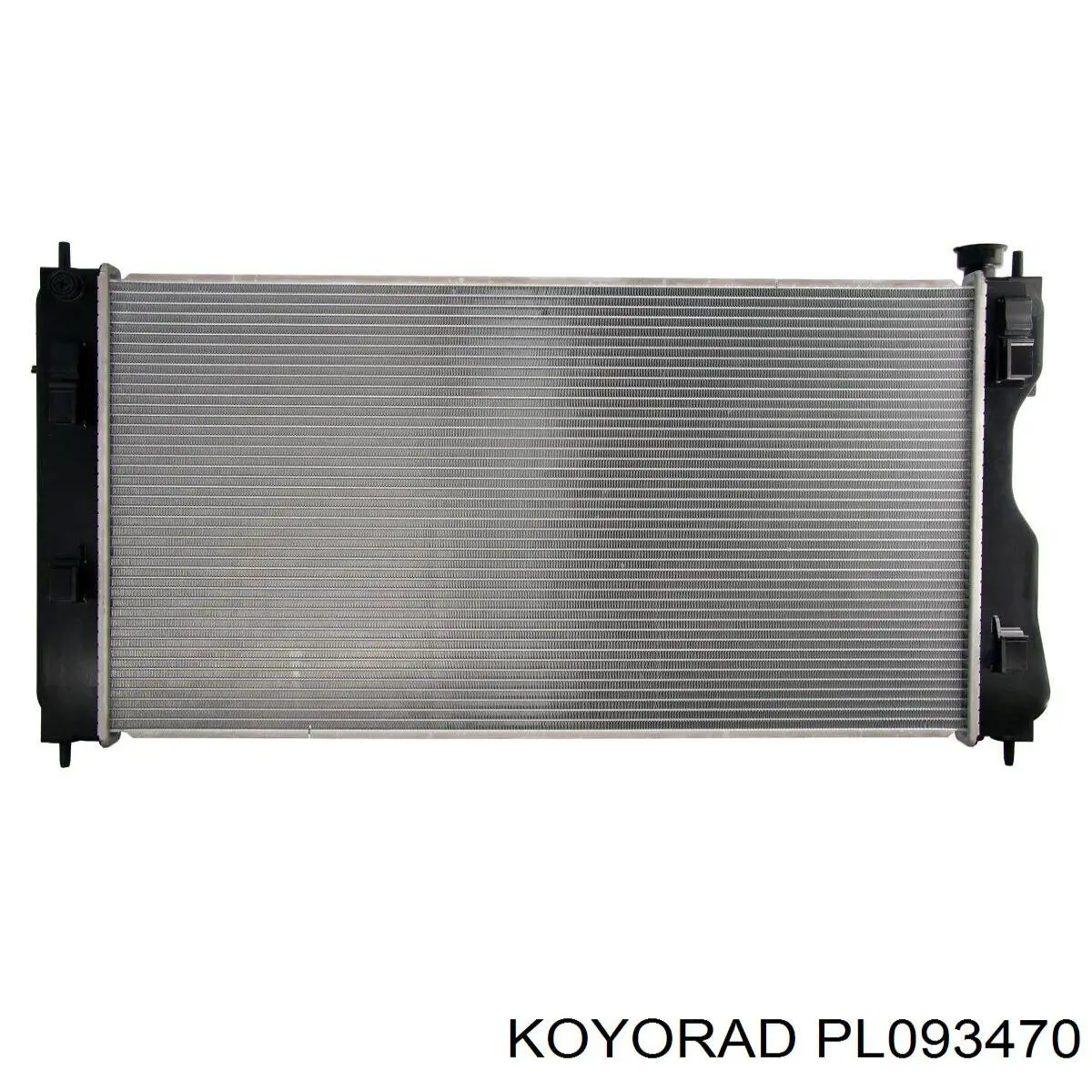 PL093470 Koyorad radiador refrigeración del motor