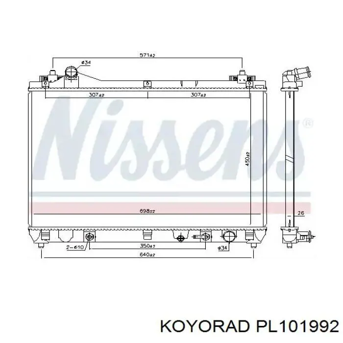 Comprar 550105 NRF Radiador de auto