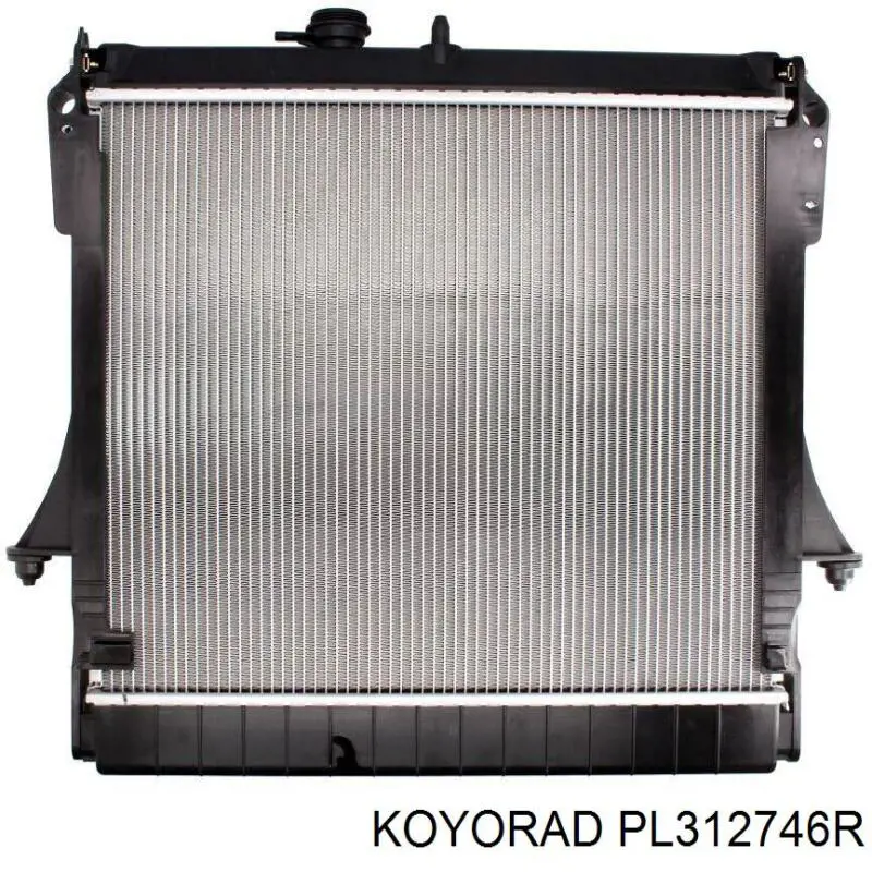 PL312746R Koyorad radiador refrigeración del motor