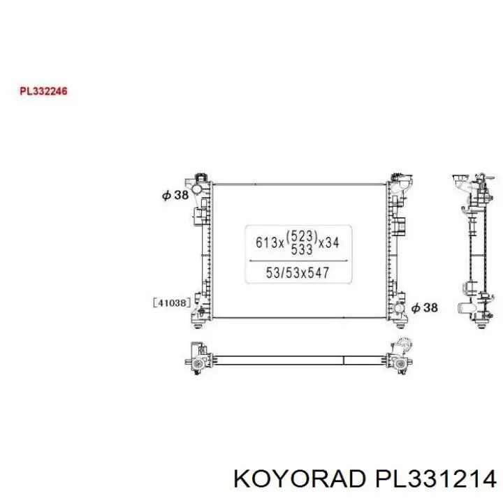 Água radiador Chrysler 05191925AA precio, desde 116,51 EUR