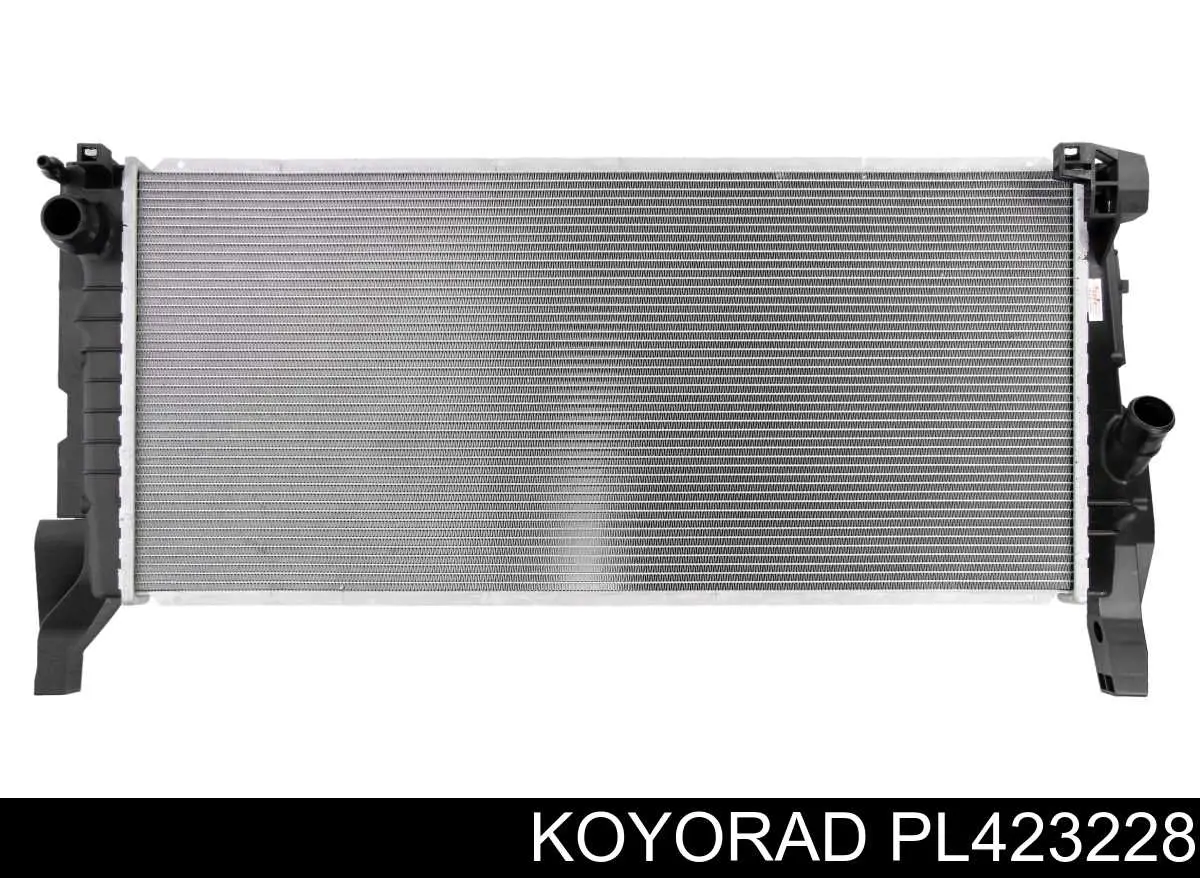 PL423228 Koyorad radiador refrigeración del motor