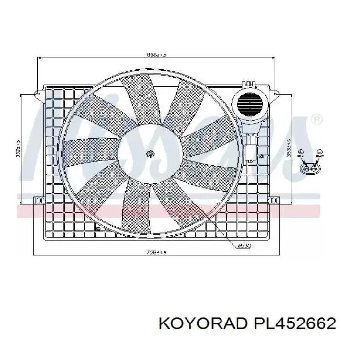 PL452662 Koyorad radiador