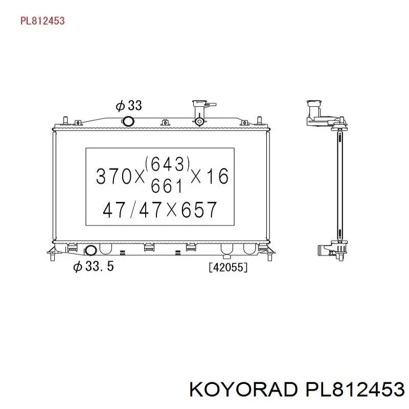 Comprar S253101E001 Hyundai/Kia Radiador de auto