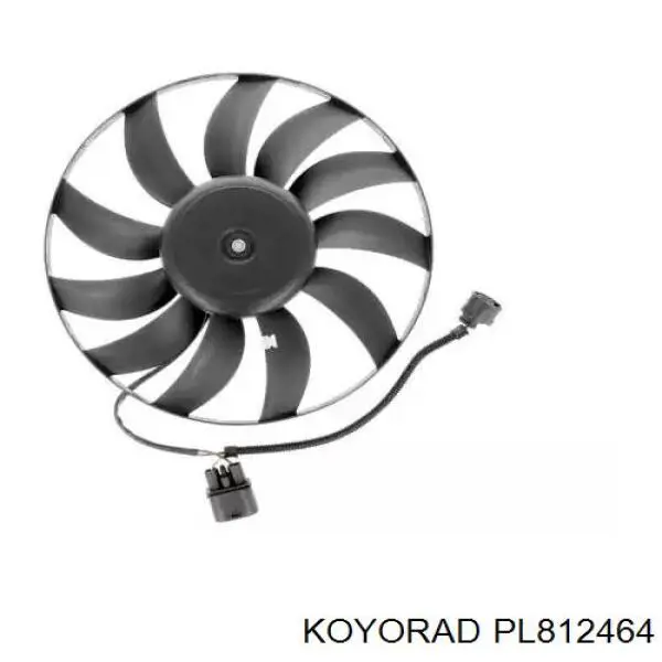 PL812464 Koyorad radiador refrigeración del motor