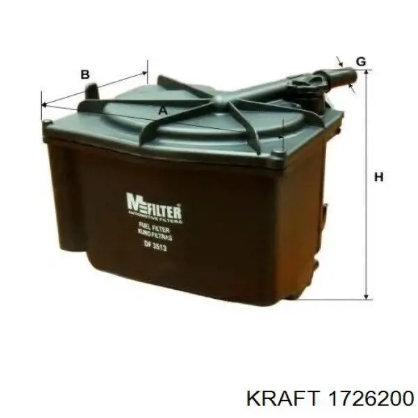 Filtro combustible Shafer FM431D precio, desde 16,48 EUR
