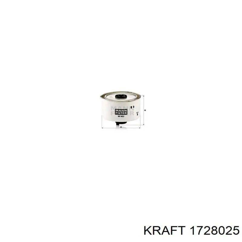 1728025 Kraft filtro combustible