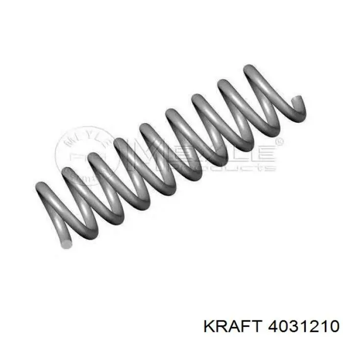 4031210 Kraft muelle de suspensión eje trasero