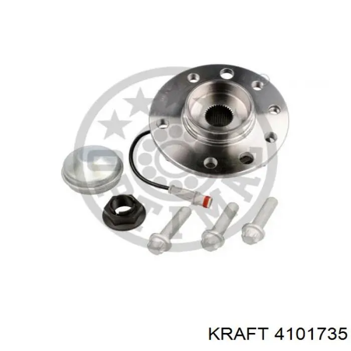 Cubo de rueda delantero Seat Ibiza 5 KJ1, KJG