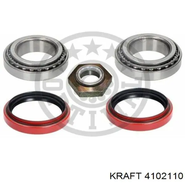 4102110 Kraft cojinete de rueda trasero