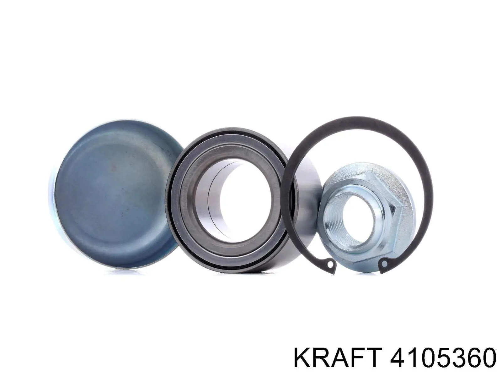 4105360 Kraft cojinete de rueda delantero