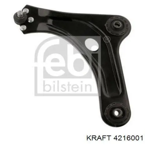 Brazo inferior izquierdo de la suspensión delantera Kraft 4216001 precio, desde 50,76 EUR