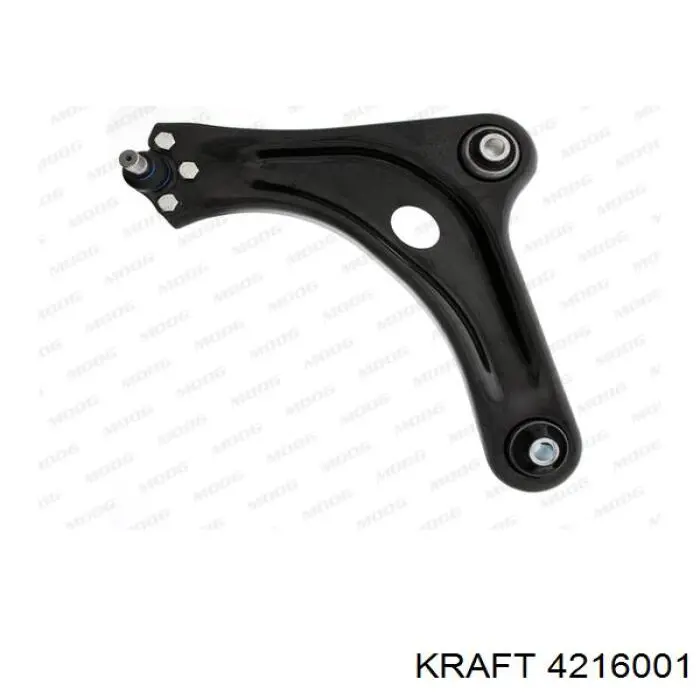 4216001 Kraft Brazo inferior izquierdo de la suspensión delantera