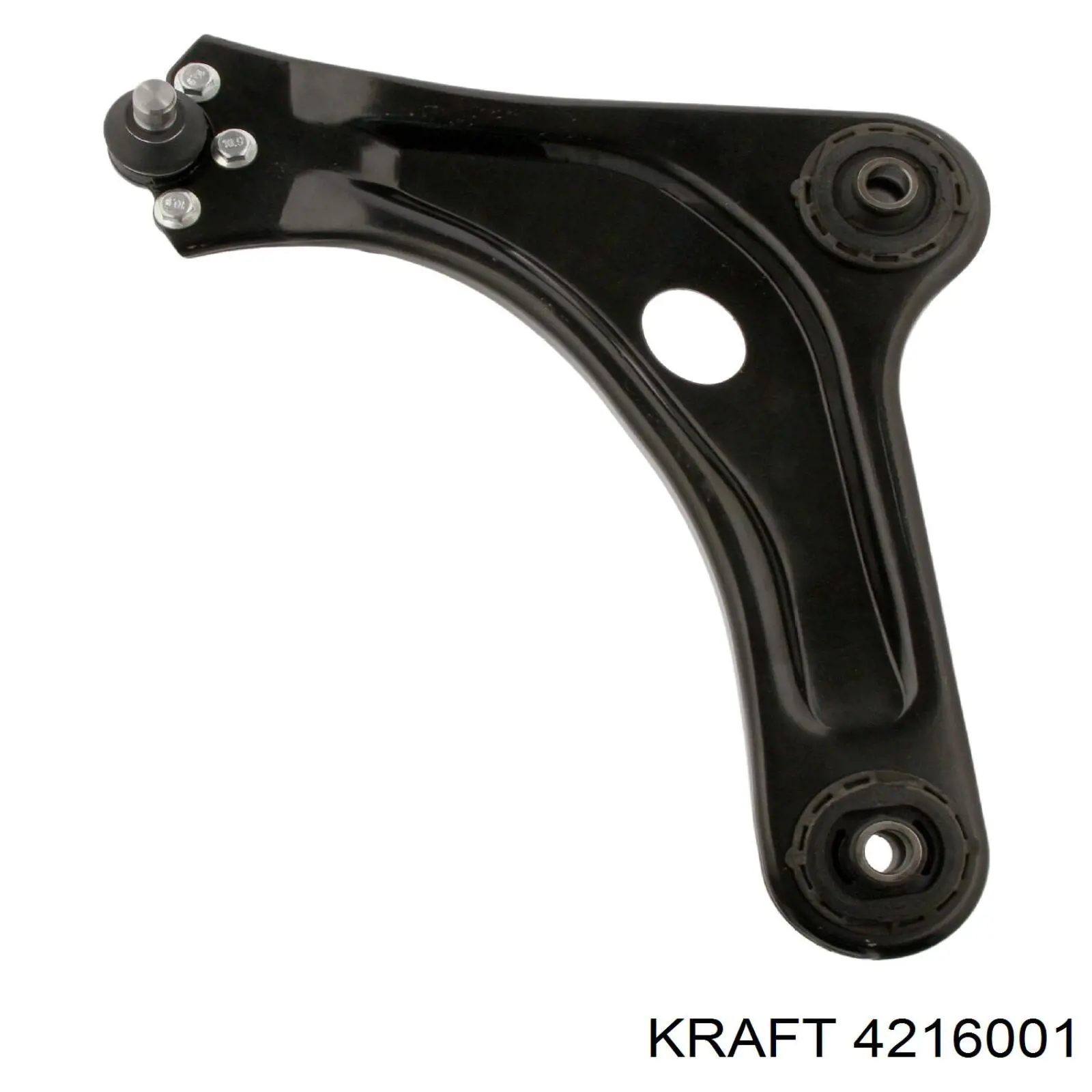 Brazo inferior izquierdo de la suspensión delantera 4216001 Kraft