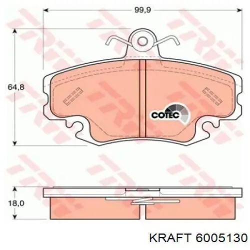 Pastillas de freno delanteras Peugeot 205 2 20A, C
