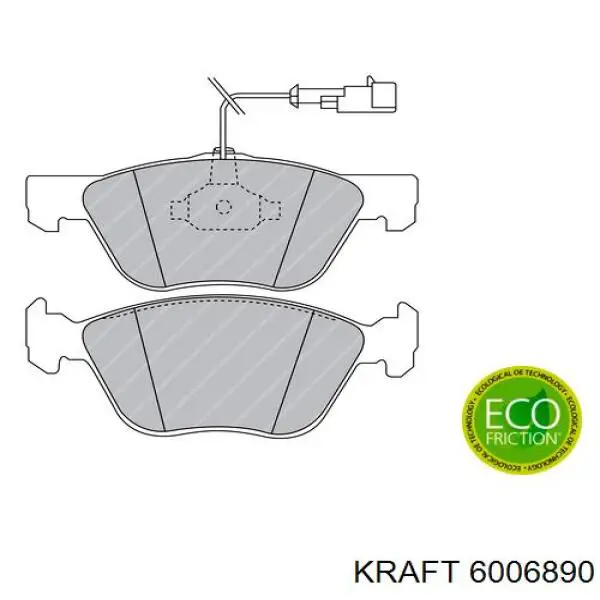 Pastillas de freno delanteras Alfa Romeo 156 932