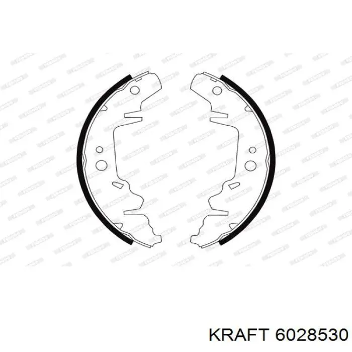 Zapatas de freno traseras Hyundai/Kia SA112