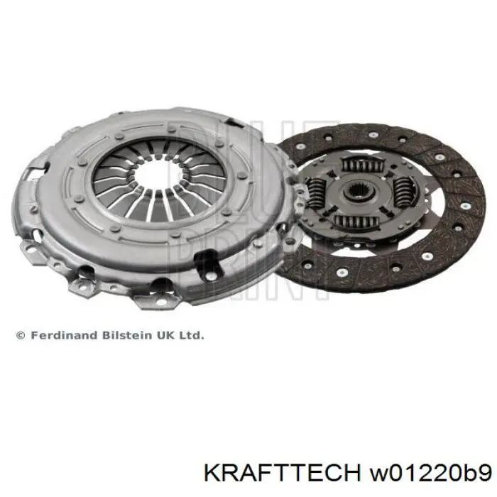 Kit de embrague (3 partes) Ford Fiesta CB1