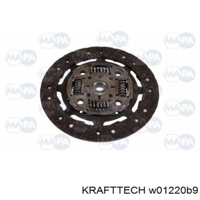 Kit de embrague (3 partes) Ford Fiesta CB1