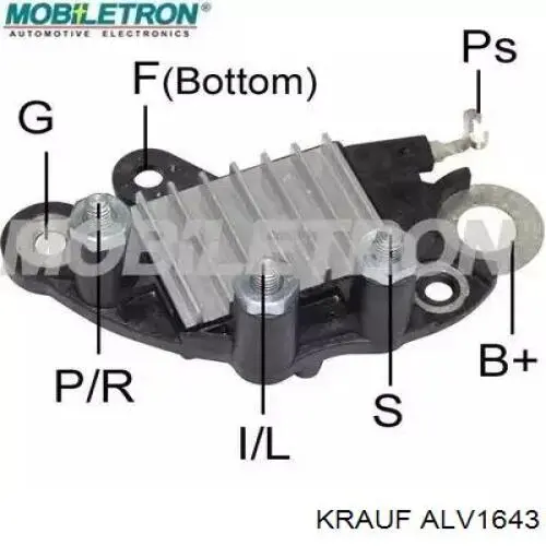 ALV1643 Krauf alternador