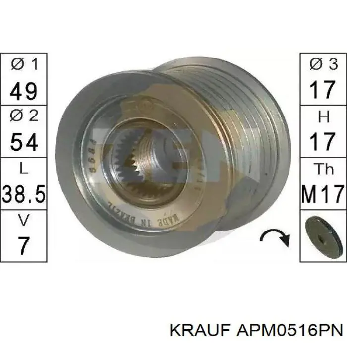 Poleas juego de piezas Renault Espace 4 JK0
