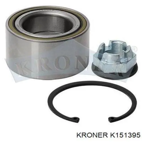 K151395 Kroner cojinete de rueda trasero