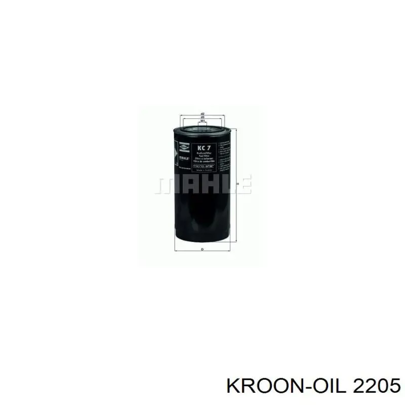 Kroon OIL Aceite transmisión (2205)