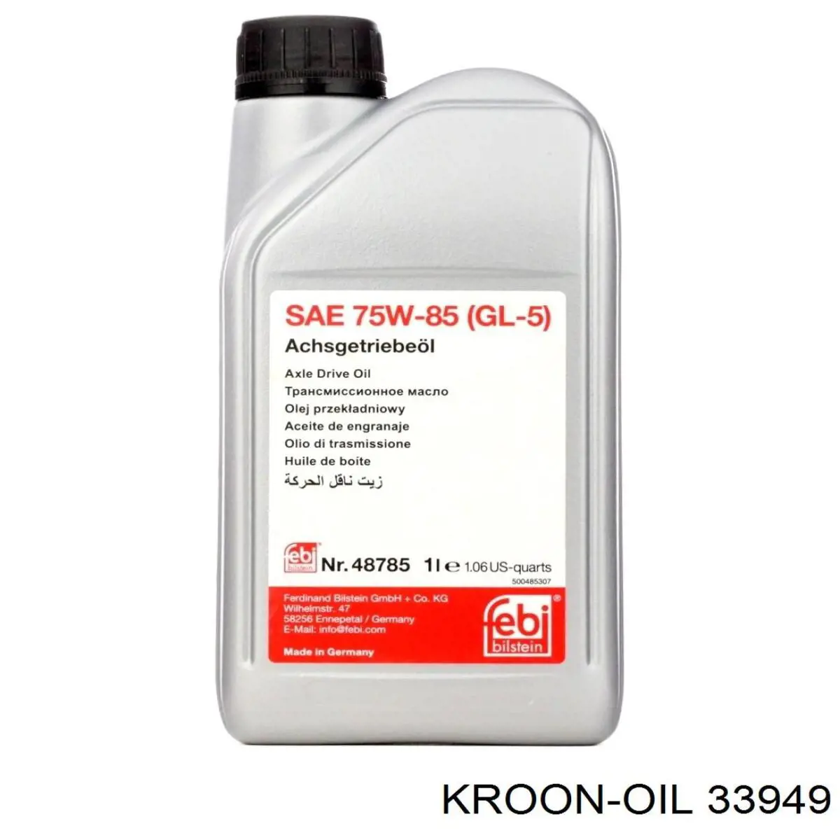 Kroon OIL Aceite transmisión (33949)