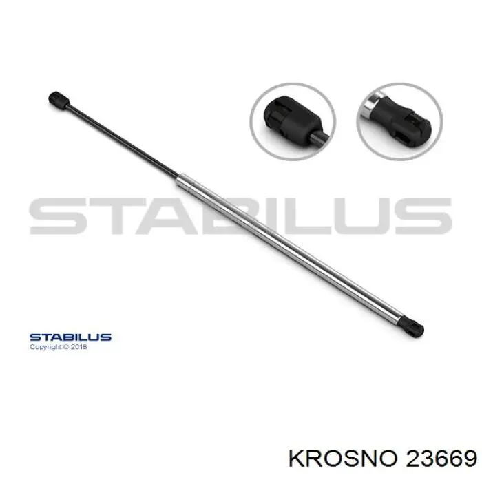 Comprar 23669 Krosno Amortiguador de puerta trasera
