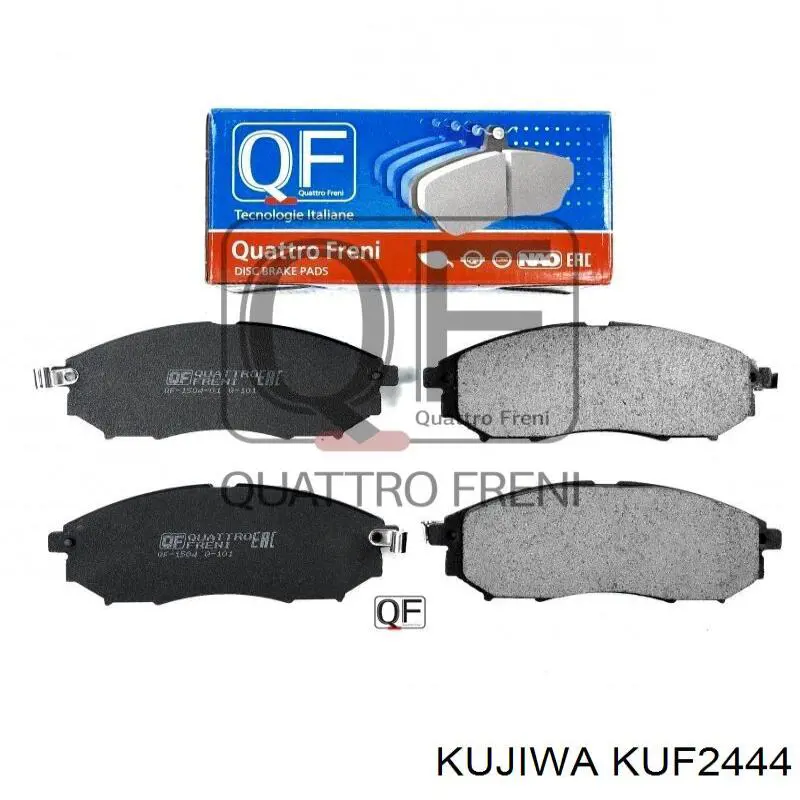 Pastillas de freno delanteras Nissan Navara D40M